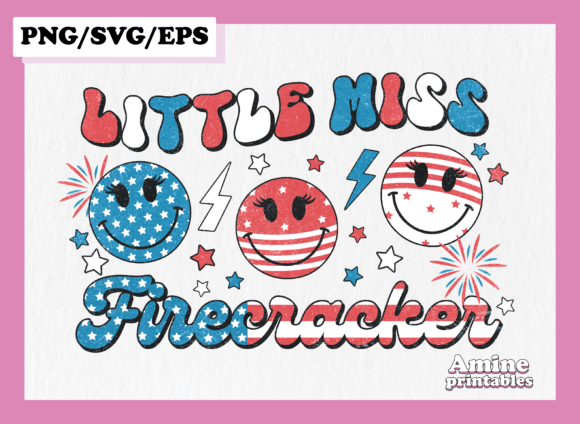 4th of July Retro SVG Sublimation Design Review