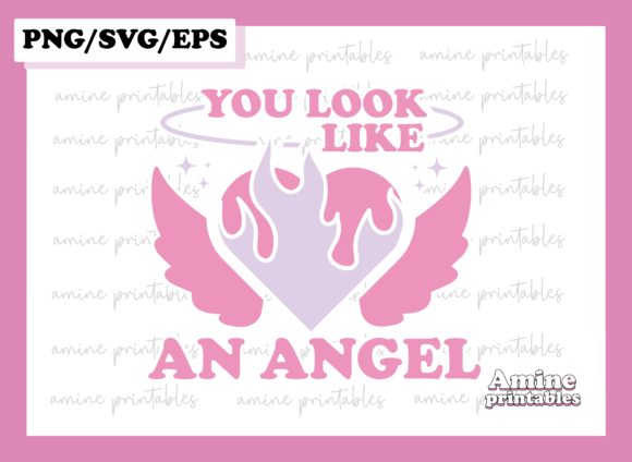 Angel Sassy Girl 90s Quote Retro SVG Review