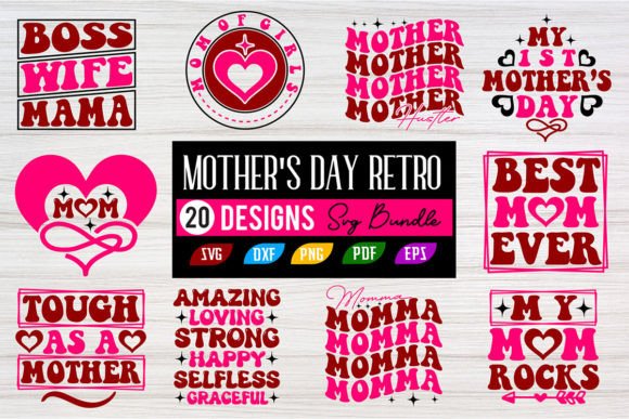 Mother s Day Retro Svg Bundle Review