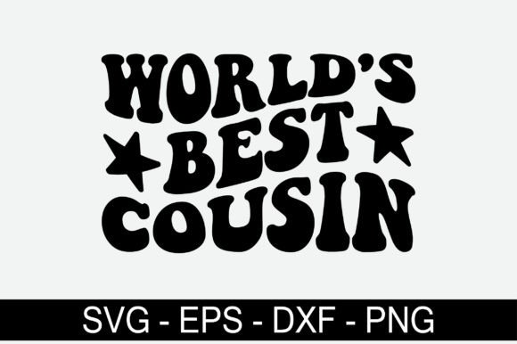 World s Best Cousin Retro Svg Design Review